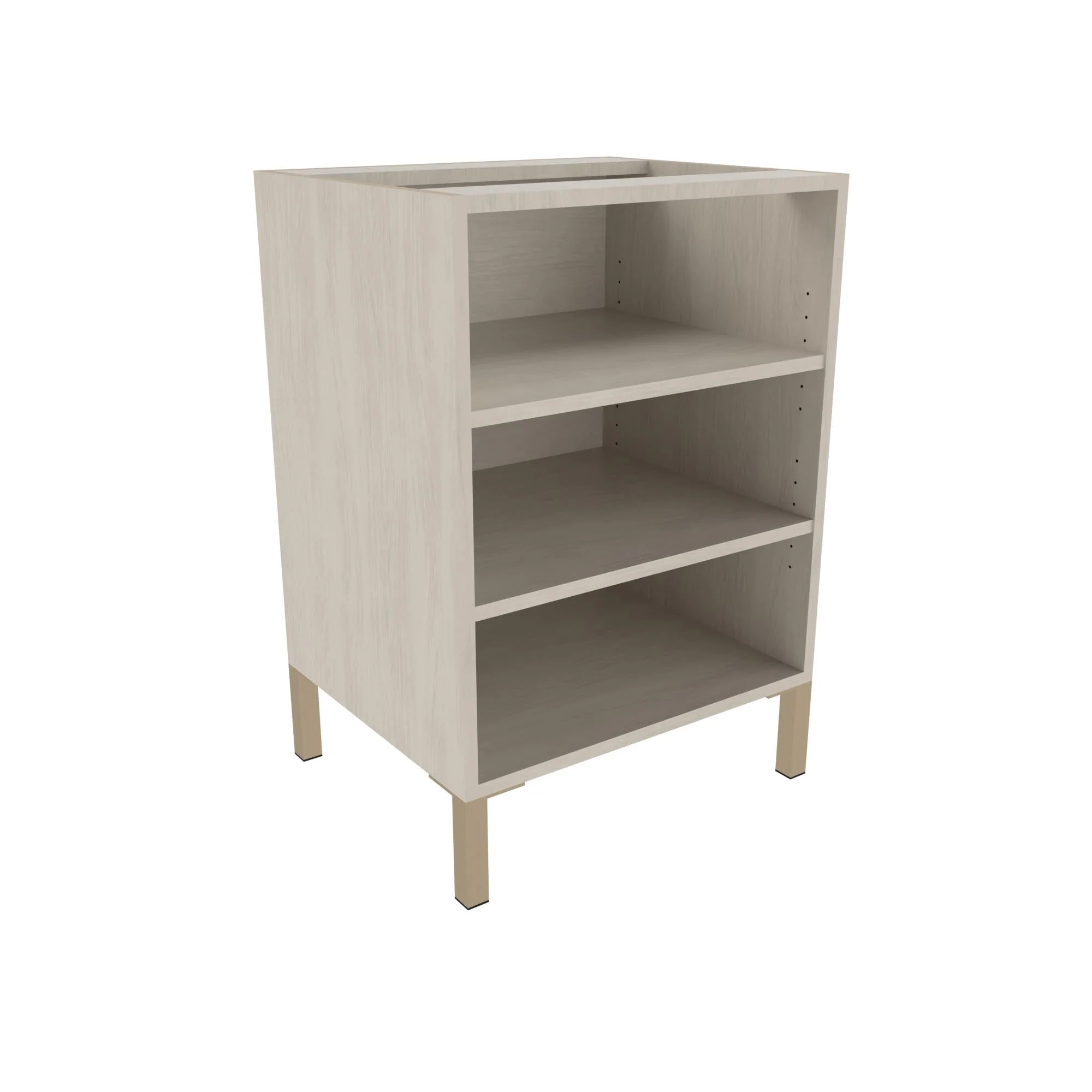25" Open Base Cabinet - with legs - Dyerector