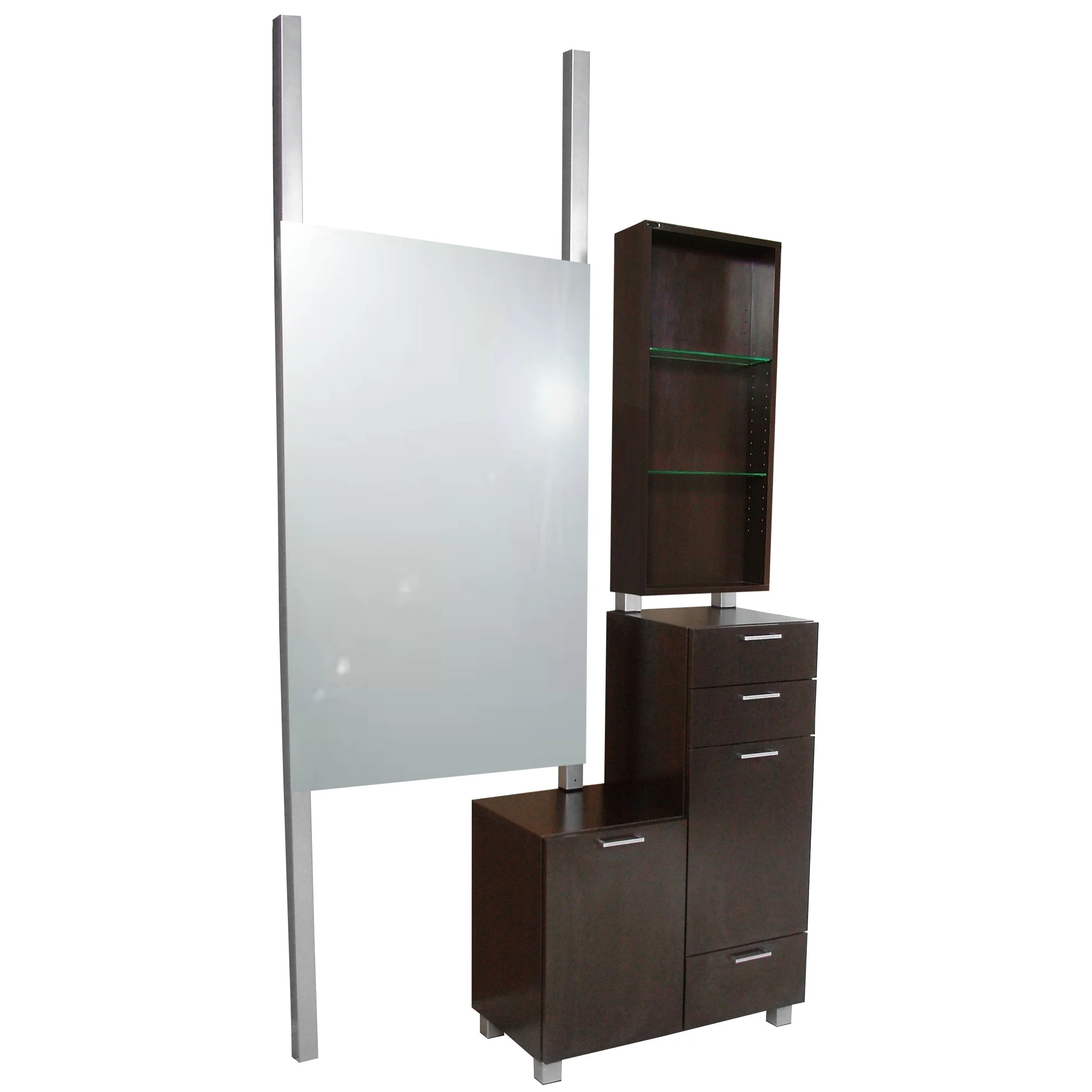 Amati Bi-Level Styling Vanity with Retail