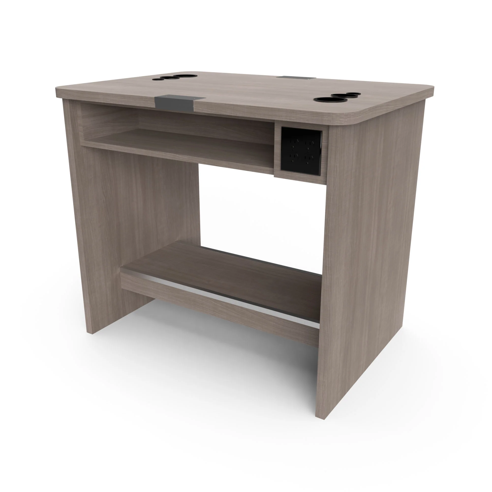 Double Sided Mannequin Combo Desk/Mannequin Workstation for Two Students