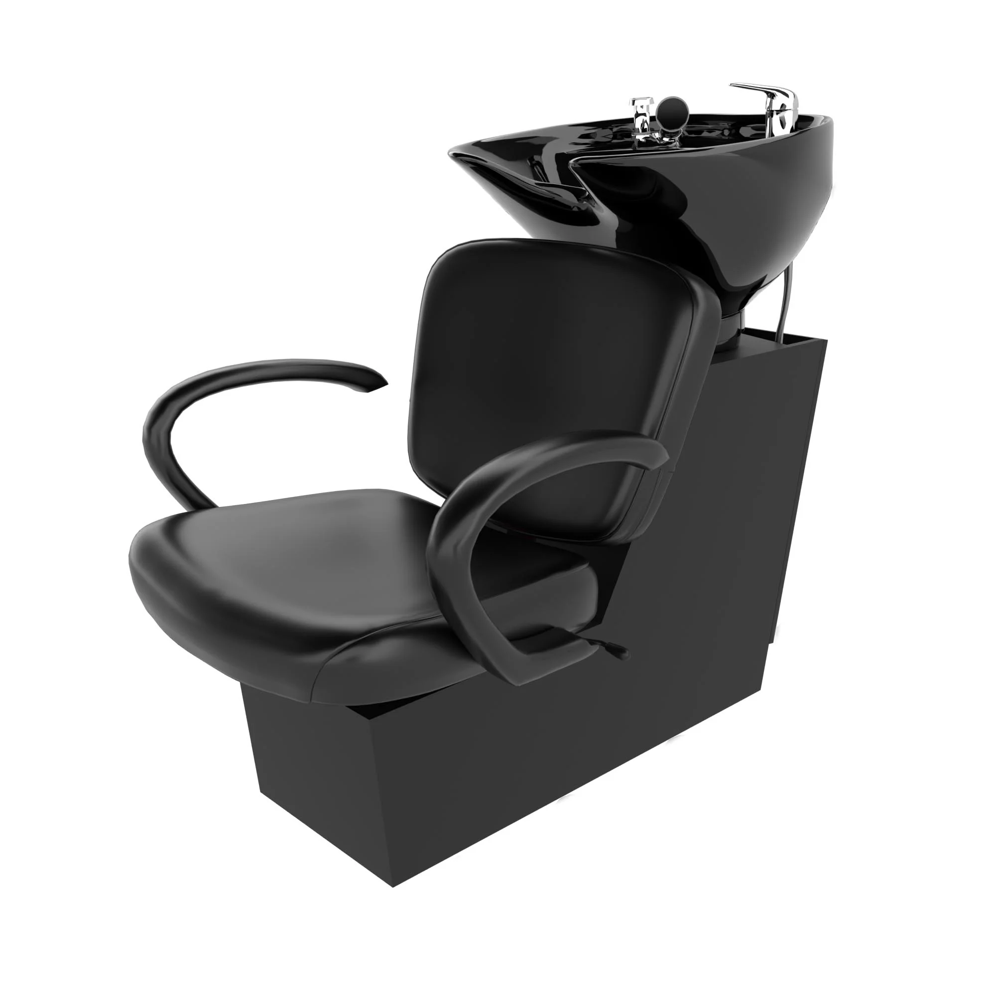 Merano BACKWASH Shampoo Shuttle on Wooden Chassis