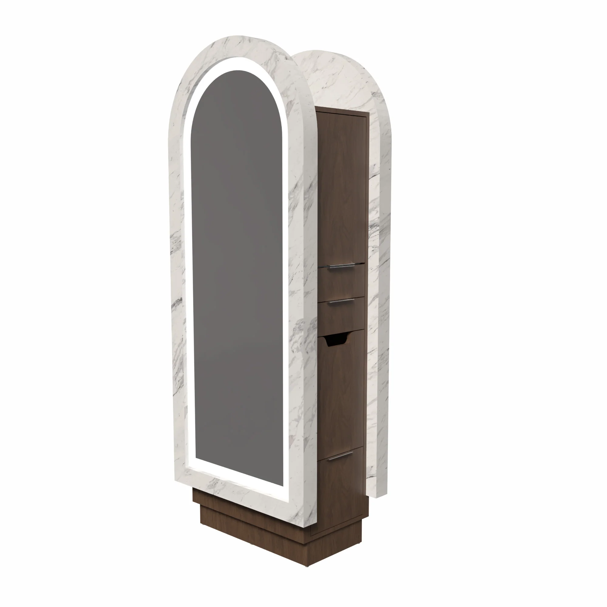Arched Zada Formula Double-Sided Stationary Station