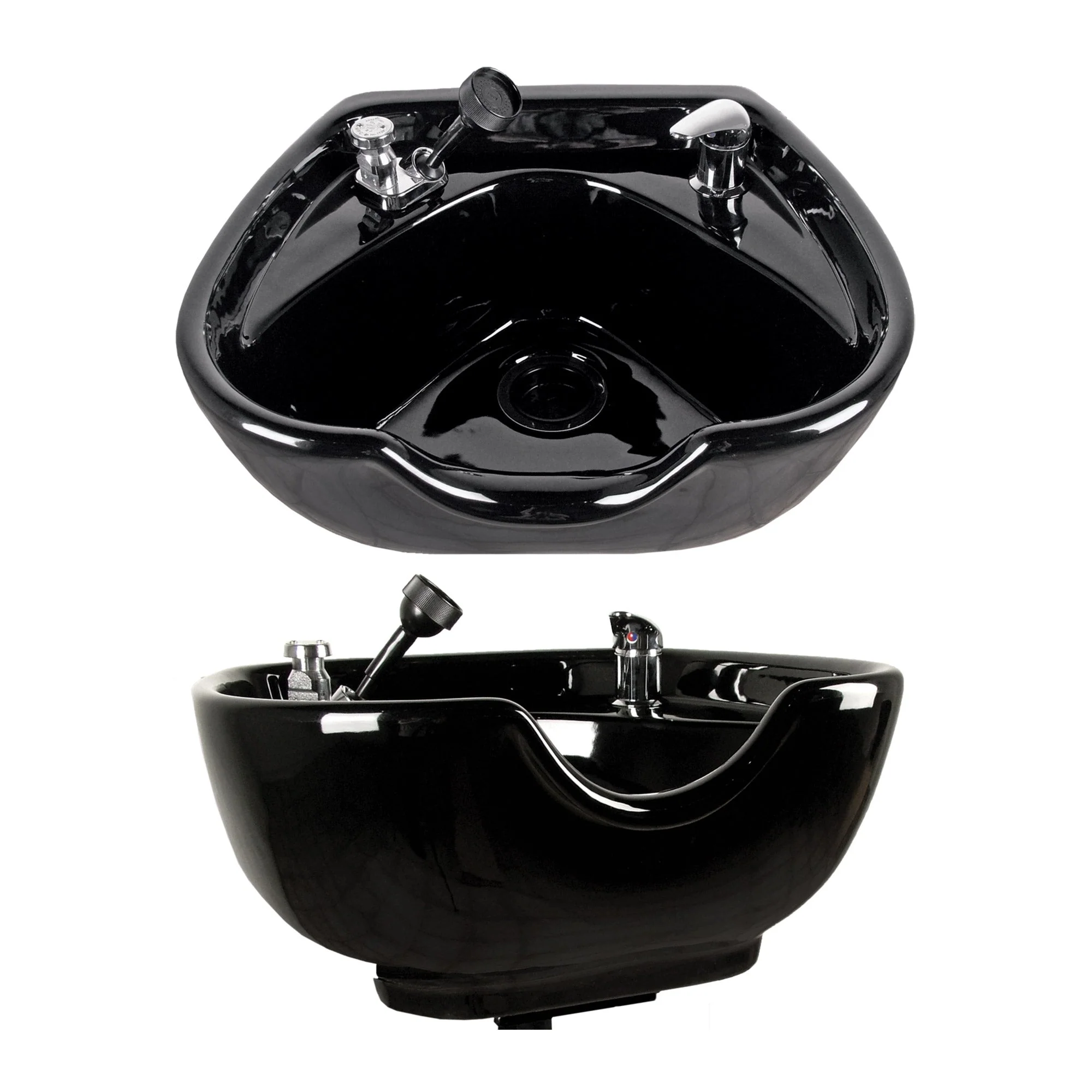 Jeffco Wall-Mounted Porcelain Shampoo Bowl - Image 4